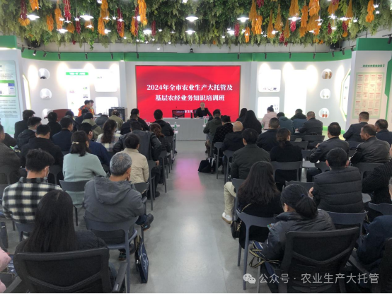 農管家公司開展2024年全市農業(yè)生產大托管及基層農經(jīng)業(yè)務知識培訓
