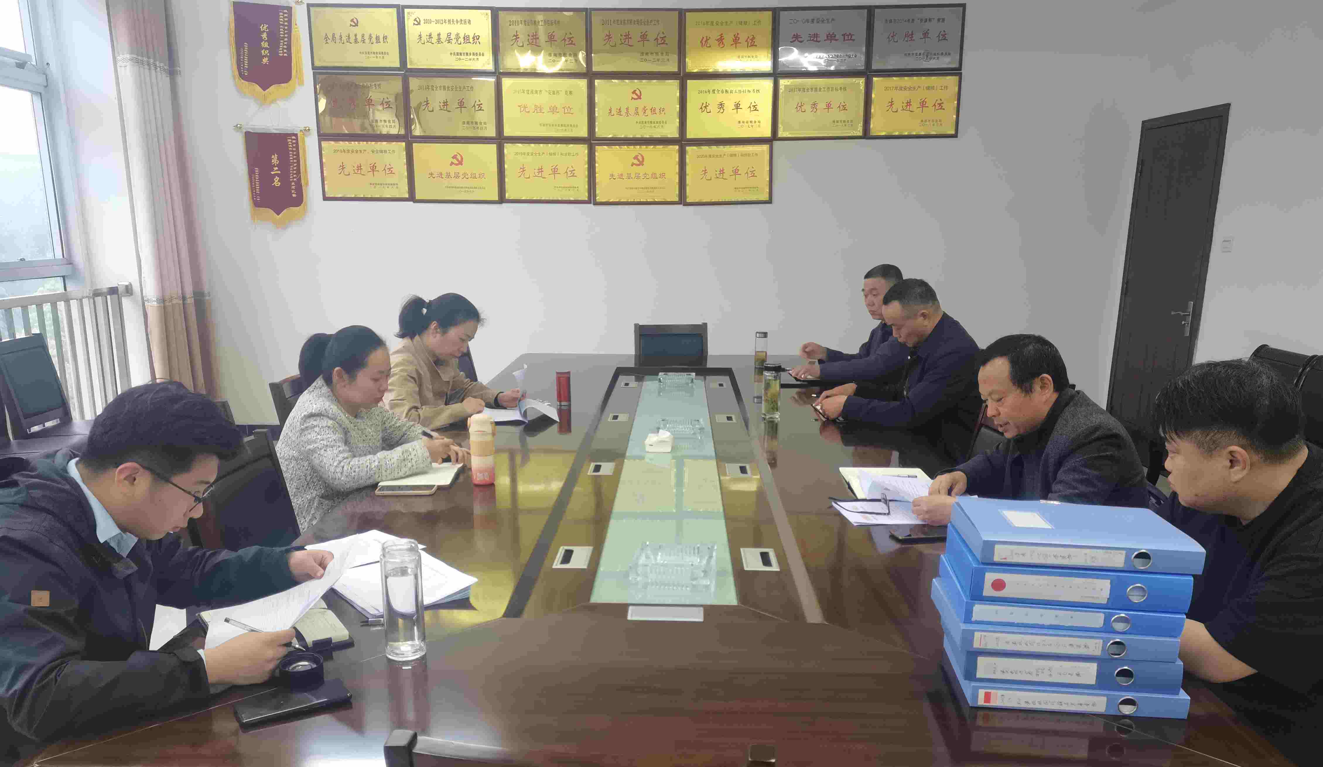 局黨組成員、副局長魏琨到儲備公司開展政策性糧食（定向）銷售專項檢查工作